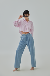 Black Cat-Eye Frame Sunglasses